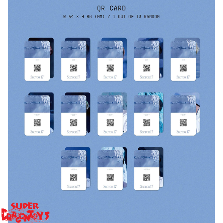 SEVENTEEN (세븐틴) - SECTOR 17 - [WEVERSE VER.] - 4TH [REPACKAGE] ALBUM