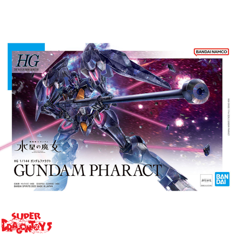 BANDAI GUNDAM : THE WITCH FROM MERCURY - GUNDAM PHARACT - "HG 1/144 " MODEL KIT