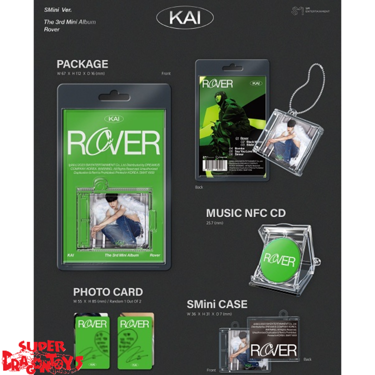 KAI (카이) [EXO] - ROVER - [SMINI VERSION] - 3RD MINI ALBUM