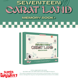 SEVENTEEN (세븐틴) - CARAT LAND MEMORY BOOK+ [2022 SVT 6TH FAN MEETING] - [3DVD] PACKAGE