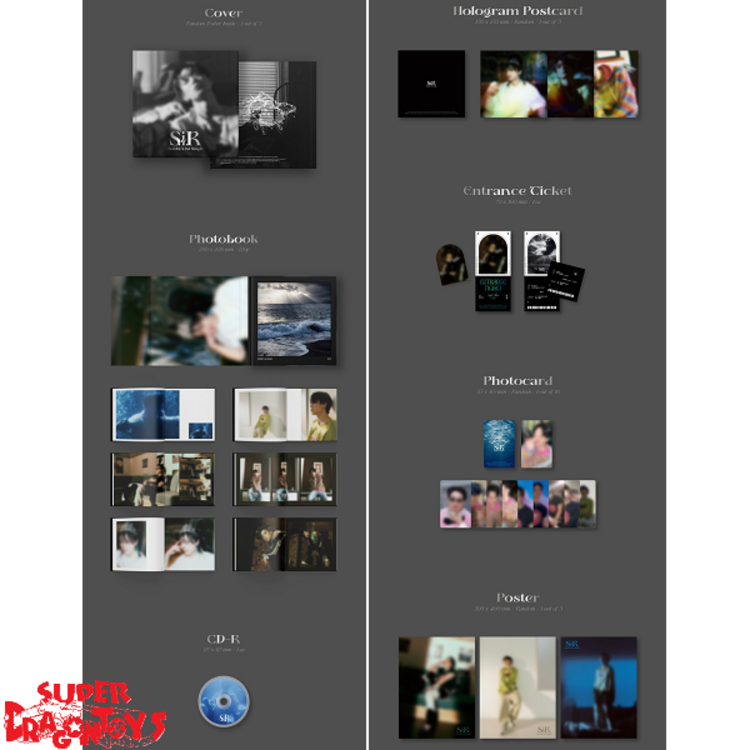 BOBBY (바비) [IKON] - [S.I.R] - 1ST SINGLE ALBUM + [ON-PACK FOLDED POSTER]