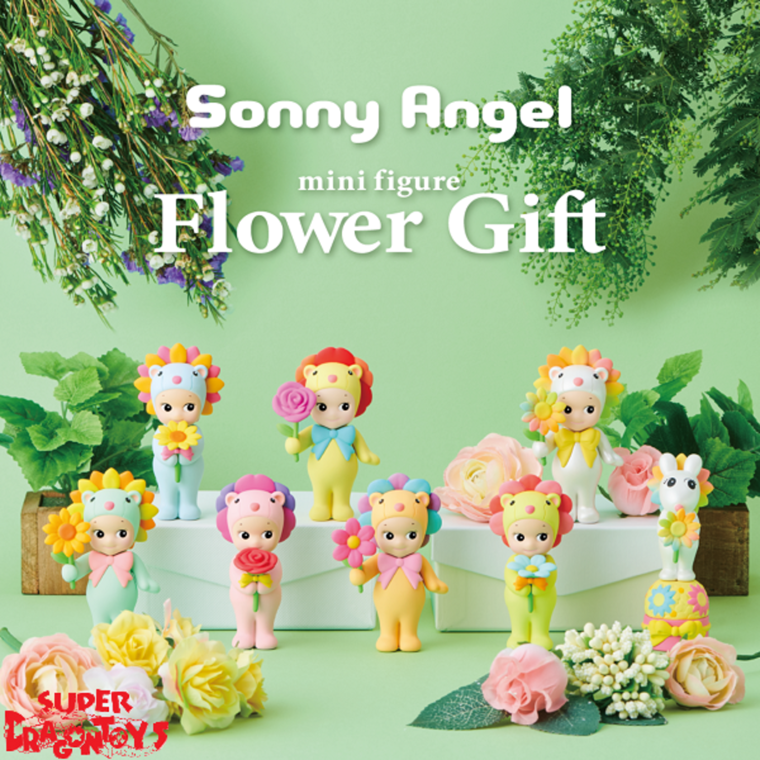 SONNY ANGEL [FLOWER GIFT SERIES] - BLINDBOX MINI FIGURE