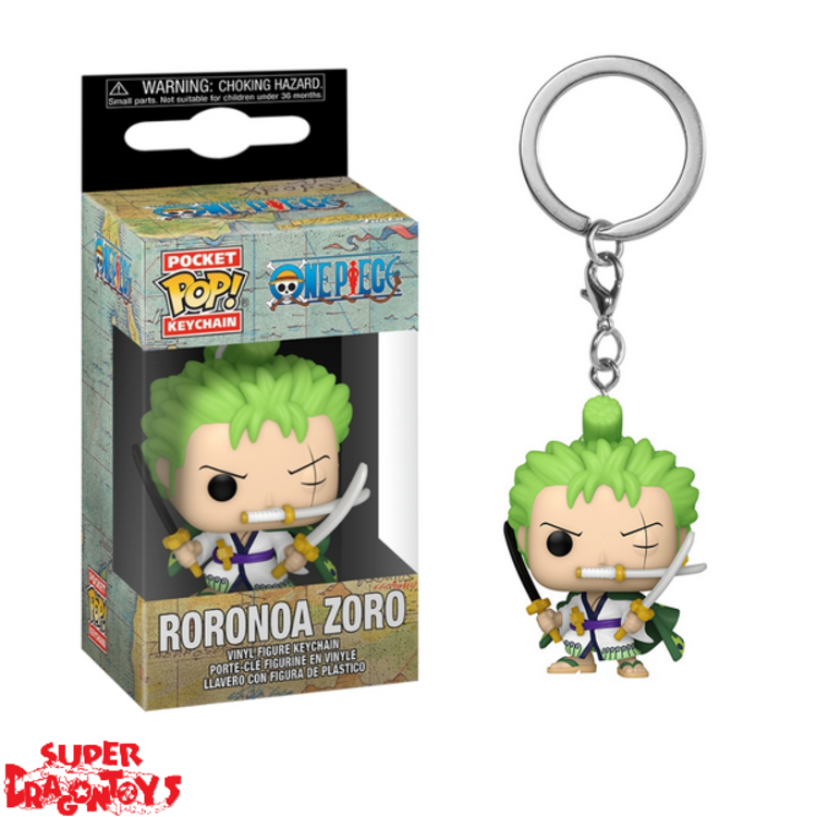 FUNKO ONE PIECE - RORONOA ZORO [WA NO KUNI] - FUNKO POP KEYCHAIN