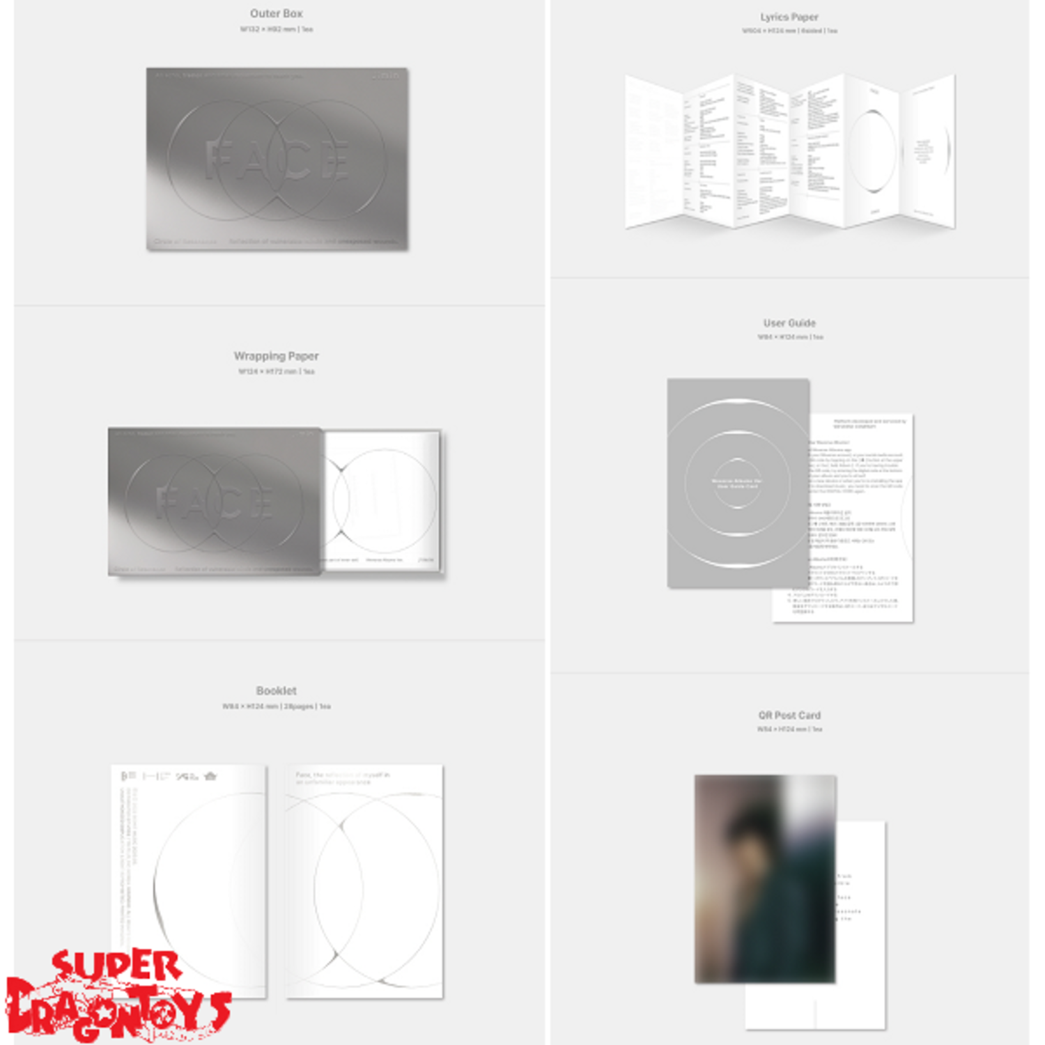 JIMIN (지민) [BTS] FACE [WEVERSE / PLATFORM VER.] 1ST MINI ALBUM