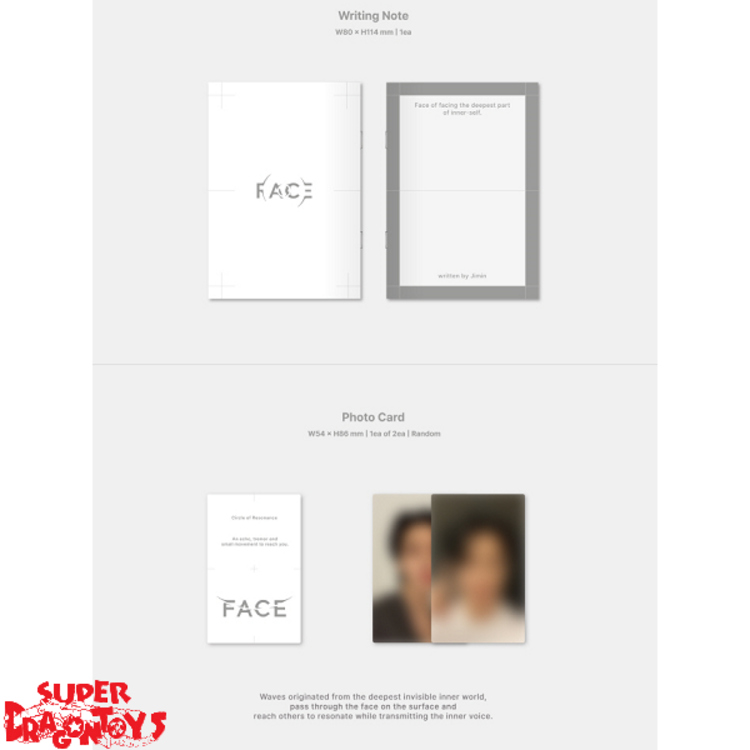 JIMIN (지민) [BTS] - FACE - [WEVERSE / PLATFORM VER.] - 1ST MINI ALBUM