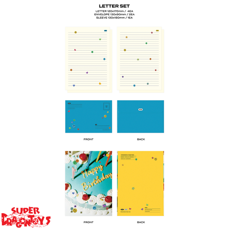 TXT (투모로우바이투게더) - 2023 DECO KIT [HAPPY BIRTHDAY PARTY] + WEVERSE GIFT