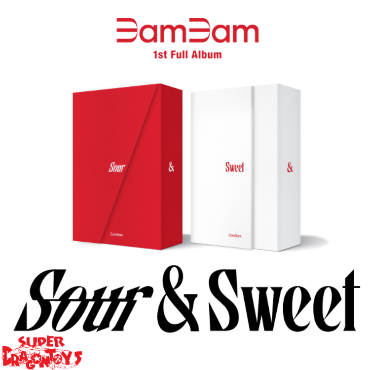 BAMBAM (하성운) [GOT7] - SOUR & SWEET - 1ST FULL ALBUM + [ON-PACK FOLDED POSTER]