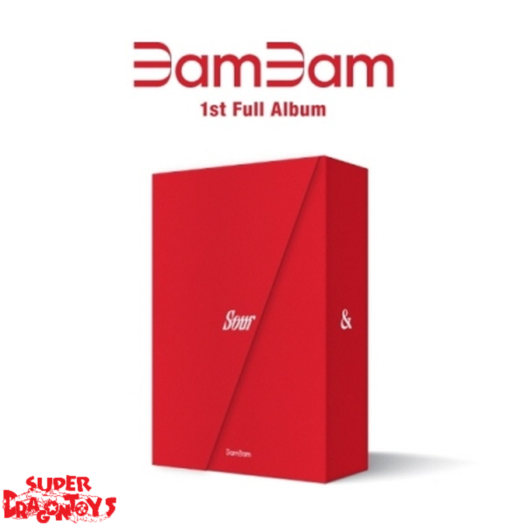 BAMBAM (하성운) [GOT7] - SOUR & SWEET - 1ST FULL ALBUM + [ON-PACK FOLDED POSTER]