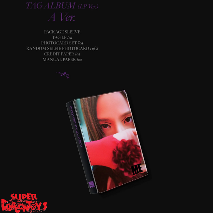 JISOO (김지수) [BLACKPINK] - ME - 1ST SINGLE ALBUM [TAG ALBUM / LP VER.]