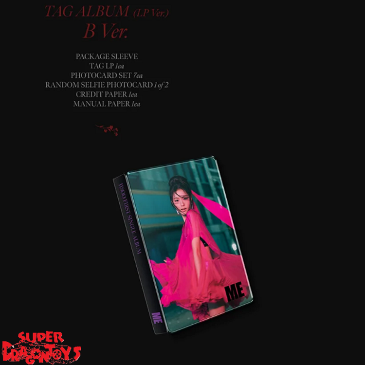 JISOO (김지수) [BLACKPINK] - ME - 1ST SINGLE ALBUM [TAG ALBUM / LP VER.]