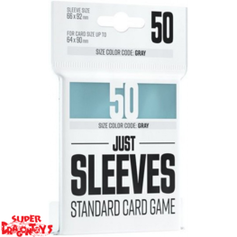 GAMEGENIC - CLEAR PROTECTOR SLEEVES  - STANDARD SIZE