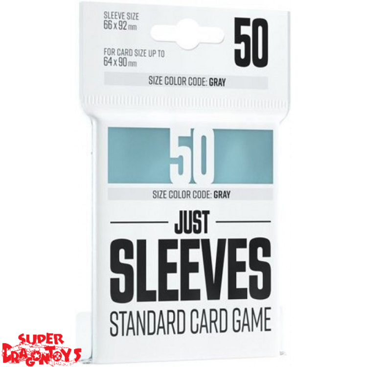 GAMEGENIC GAMEGENIC - CLEAR PROTECTOR SLEEVES  - STANDARD SIZE
