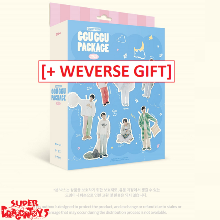 ENHYPEN (엔하이픈) - 2023 GGU GGU PACKAGE - [DECORATION GOODIES] BOX  + WEVERSE GIFT