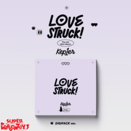 KEP1ER (케플러) - LOVE STRUCK! - [DIGIPACK VER.] - 4TH MINI ALBUM + [ON-PACK FOLDED POSTER]