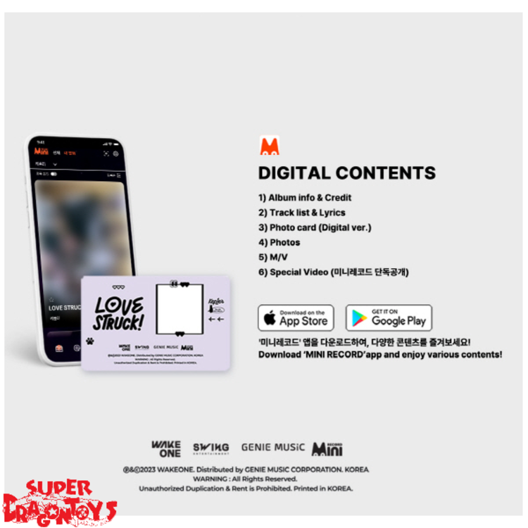 KEP1ER (케플러) - LOVE STRUCK! - [PLATFORM VER.] - 4TH MINI ALBUM