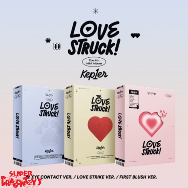 KEP1ER (케플러) - LOVE STRUCK! - 4TH MINI ALBUM