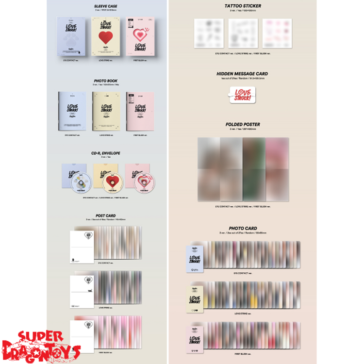 KEP1ER (케플러) - LOVE STRUCK! - 4TH MINI ALBUM