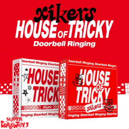 XIKERS (싸이커스) - HOUSE OF TRICKY : DOORBELL RINGING - 1ST MINI ALBUM + [ON-PACK FOLDED POSTER]