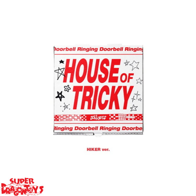 XIKERS (싸이커스) - HOUSE OF TRICKY : DOORBELL RINGING - 1ST MINI ALBUM + [ON-PACK FOLDED POSTER]