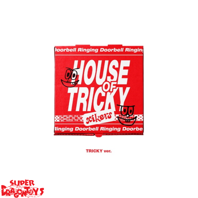 XIKERS (싸이커스) - HOUSE OF TRICKY : DOORBELL RINGING - 1ST MINI ALBUM + [ON-PACK FOLDED POSTER]