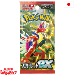 POKEMON TCG - BOOSTER "SCARLET AND VIOLET - SCARLET EX" - JAPANESE EDITION