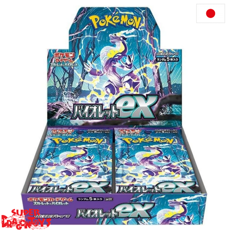POKEMON TCG - DISPLAY  "SCARLET AND VIOLET - VIOLET EX" - JAPANESE EDITION