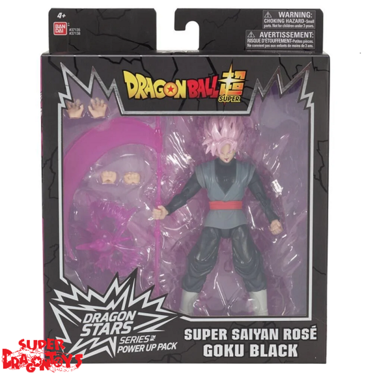 BANDAI DRAGON BALL SUPER - GOKU BLACK [SUPER SAIYAN ROSE] - [DRAGON STARS SERIES - POWER UP PACK] FIGURE