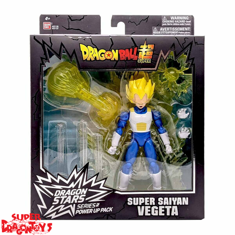 BANDAI DRAGON BALL SUPER -VEGETA [SUPER SAIYAN] - [DRAGON STARS SERIES - POWER UP PACK] FIGURE