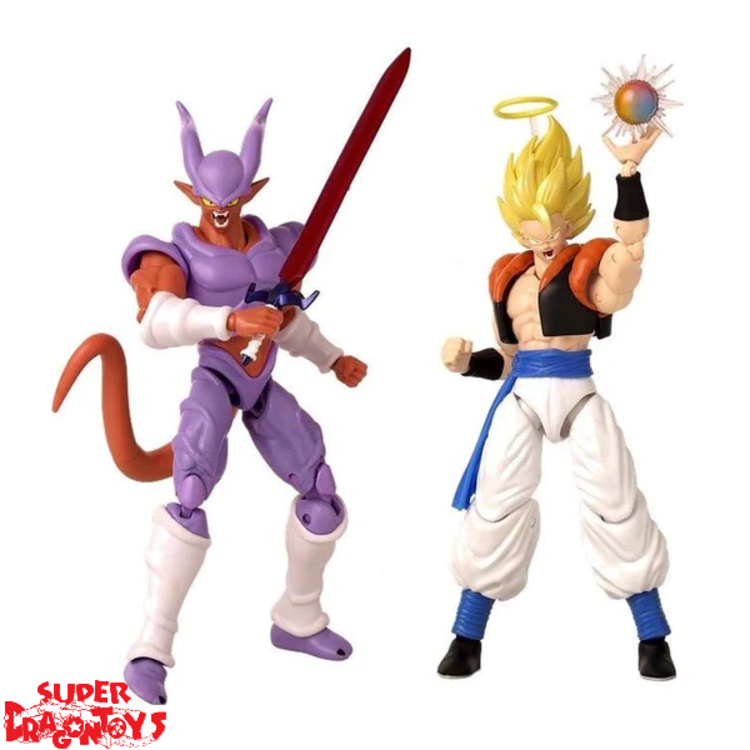 BANDAI DRAGON BALL SUPER - GOGETA [SUPER SAIYAN] & JANEMBA - [DRAGON STARS SERIES] FIGURE