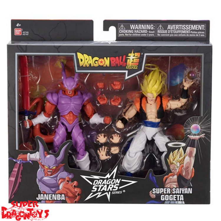 BANDAI DRAGON BALL SUPER - GOGETA [SUPER SAIYAN] & JANEMBA - [DRAGON STARS SERIES] FIGURE