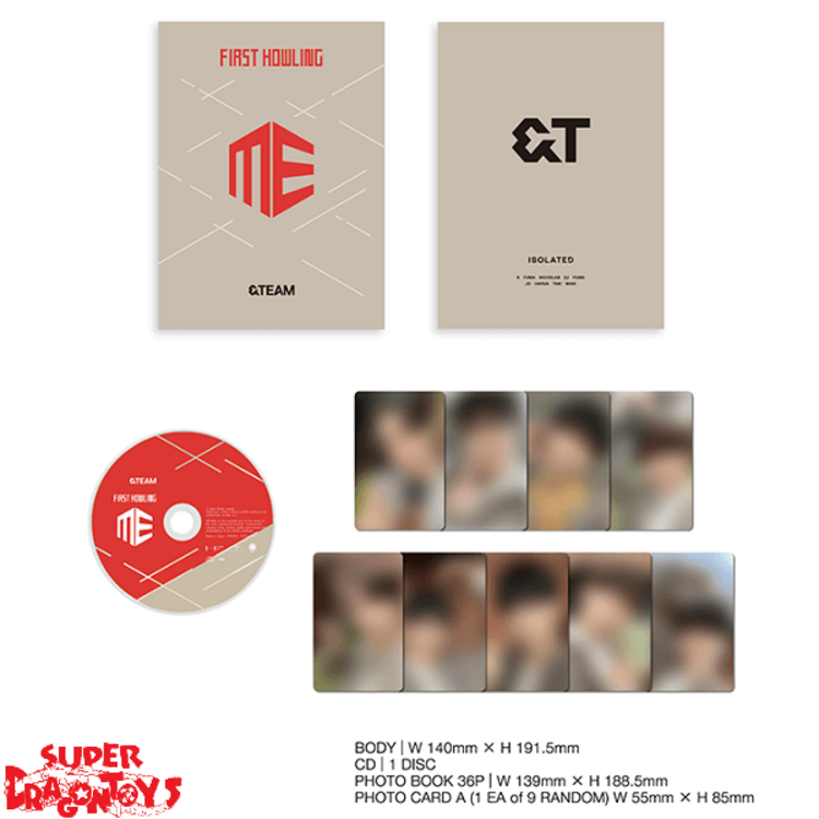 &TEAM (エンティーム) - FIRST HOWLING : ME - 1ST EP (JAPANESE LIMITED EDITION A)