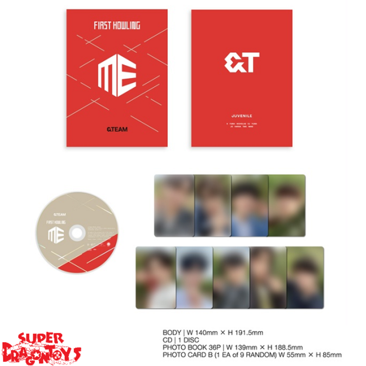 &TEAM (エンティーム) - FIRST HOWLING : ME - 1ST EP (JAPANESE LIMITED EDITION B)