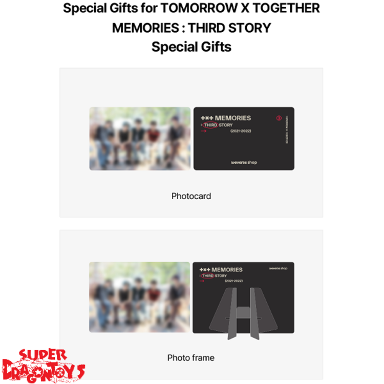 TXT (투모로우바이투게더) - TXT MEMORIES : THIRD STORY - [DIGITAL CODE + PHOTOBOOK] PACKAGE + WEVERSE GIFT