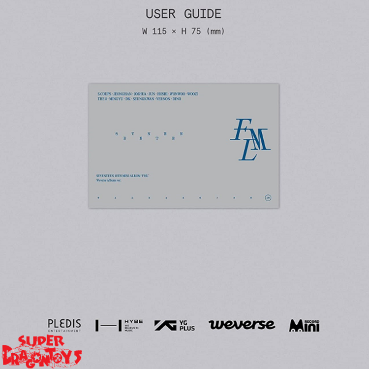 SEVENTEEN (세븐틴) - FML - [WEVERSE ALBUM / PLATFORM VER.] - 10TH MINI ALBUM