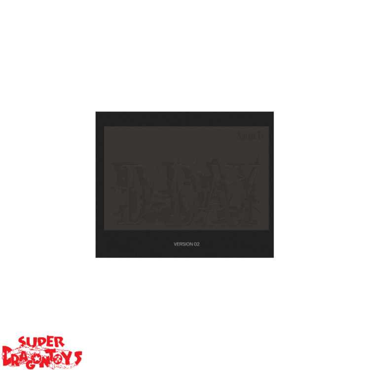 AGUST D (SUGA) [BTS] - D-DAY - 1ST SOLO ALBUM + [ON-PACK FOLDED POSTER]