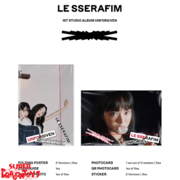 LE SSERAFIM (르세라핌) - UNFORGIVEN - [WEVERSE ALBUM / PLATFORM VER.] - 1ST STUDIO ALBUM