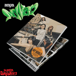 AESPA (에스파) - MY WORLD - [TABLOID VER.] - 3RD MINI ALBUM