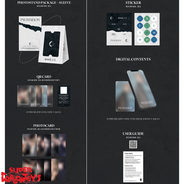 ONEUS (원어스) - PYGMALION - [POCA ALBUM] - 9TH MINI ALBUM (PLATFORM VER.)
