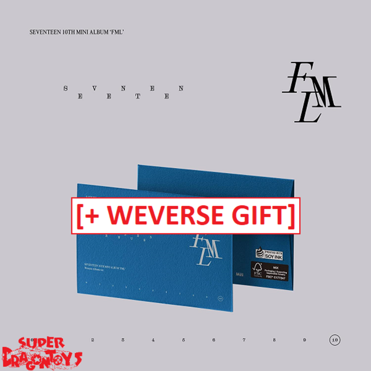 SEVENTEEN (세븐틴) - FML - [WEVERSE ALBUM / PLATFORM VER.] - 10TH MINI ALBUM + WEVERSE GIFT