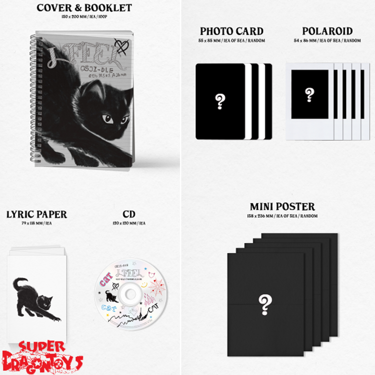 (G)I-DLE ((여자)아이들) - I FEEL - [CAT VER.] - 6TH MINI ALBUM