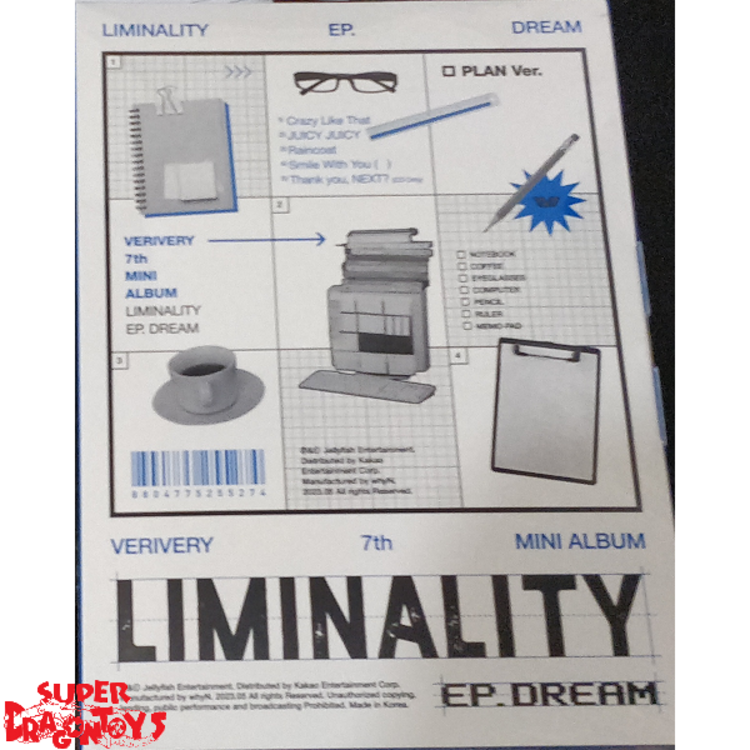 VERIVERY (베리베리) - LIMINALITY [EP.DREAM] - 7TH MINI ALBUM