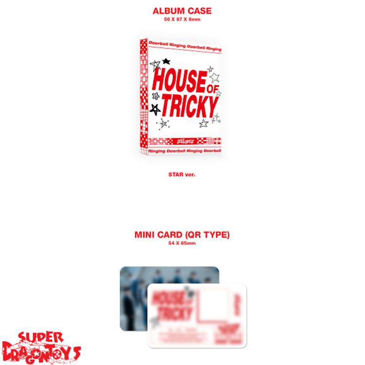 XIKERS (싸이커스) - HOUSE OF TRICKY : DOORBELL RINGING - [STAR VER.] - 1ST MINI ALBUM (PLATFORM VER.) (PLATFORM VER.) - Copy