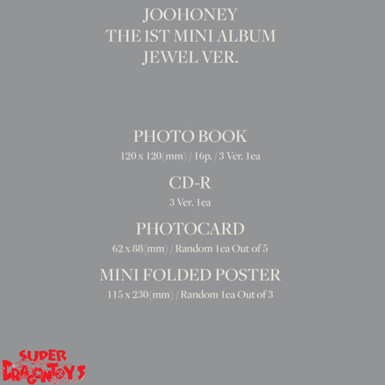 JOOHONEY (이주헌) [MONSTA X] - LIGHTS - [JEWEL VER.] - 1ST MINI ALBUM