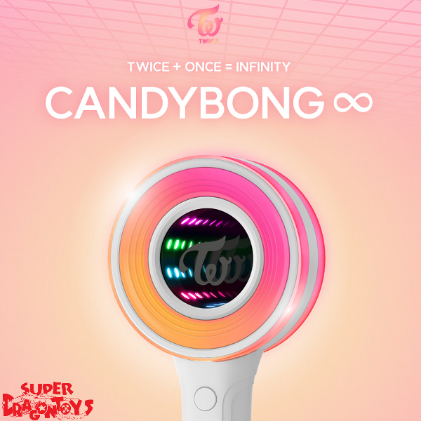 【新品・未使用】TWICE Candybong∞ TWICE - OFFICIAL LIGHT STICK - CANDYBONG INFINITY