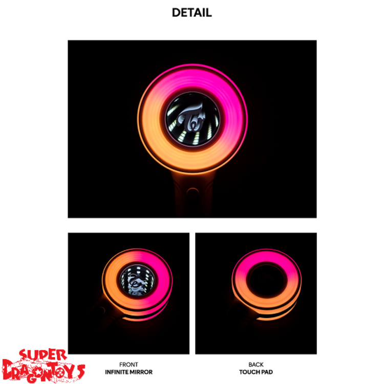 TWICE (트와이스) - LIGHT STICK "CANDYBONG [INFINITY]" - OFFICIAL MD + PHOTOCARD SET