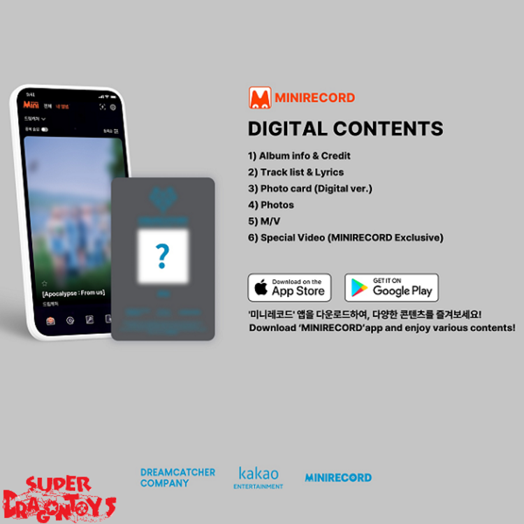 DREAMCATCHER (드림캐쳐) - APOCALYPSE : FROM US - [PLATFORM VER.] - 8TH MINI ALBUM