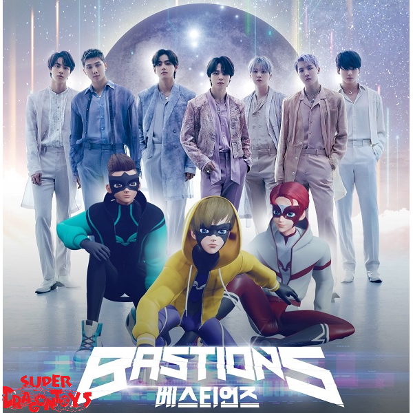 BTS X BASTIONS - THE PLANET - ORIGINAL SOUNDTRACK - SUPER DRAGON TOYS