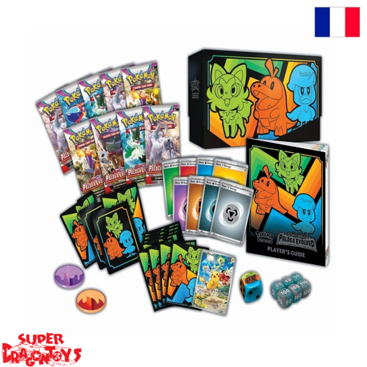 POKEMON TCG - COFFRET DRESSEUR D'ELITE "ECARLATE ET VIOLET : EVOLUTION A PALDEA" - EDITION FRANCAISE