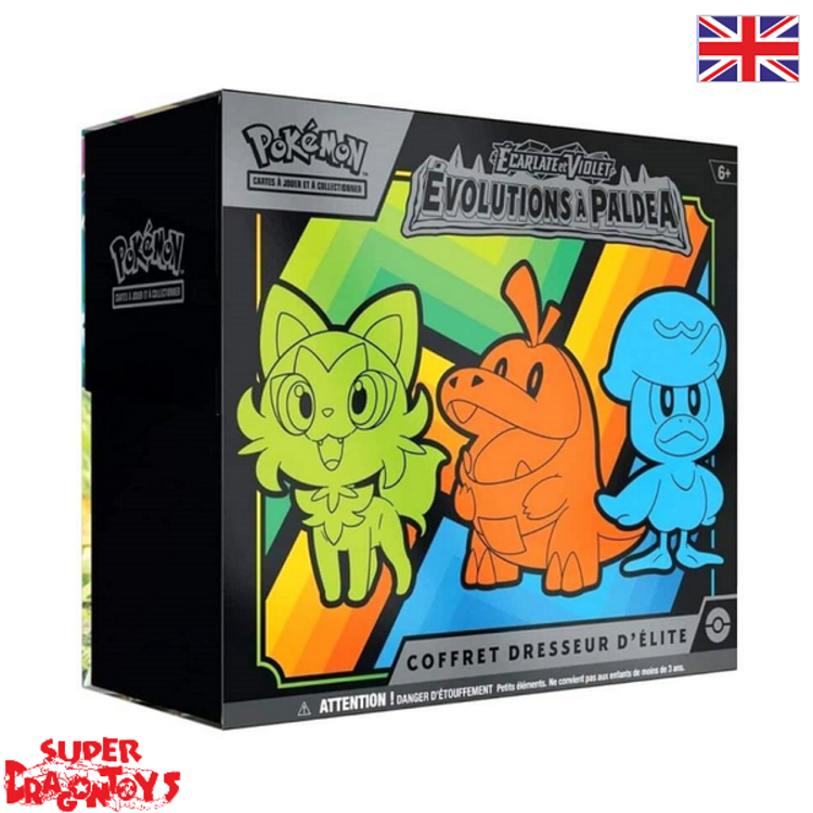 POKEMON TCG - ELITE TRAINER BOX "SCARLET AND VIOLET : PALDEA EVOLVED" - ENGLISH EDITION