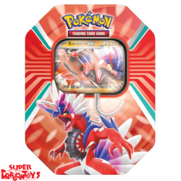 POKEMON TCG - TIN BOX [SCARLET & VIOLET] "KORAIDON" - ENGLISH EDITION